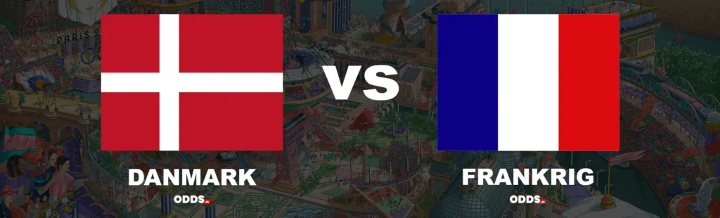 Optakt: Danmark vs. Frankrig (27. juli 2024)