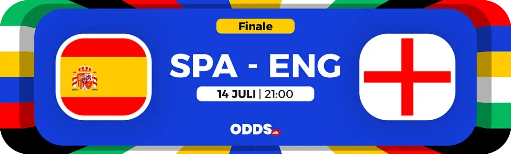 EM finale 2024 - Spanien - England