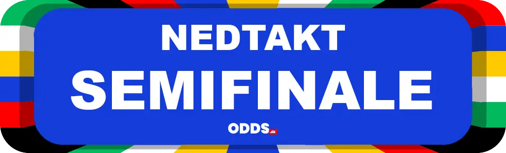 Nedtakt semifinale EM 2024