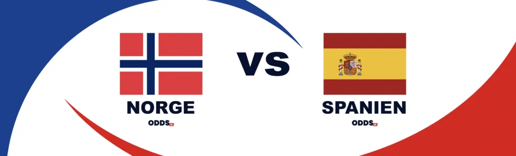 Optakt: Norge vs. Spanien (22. januar 2025)